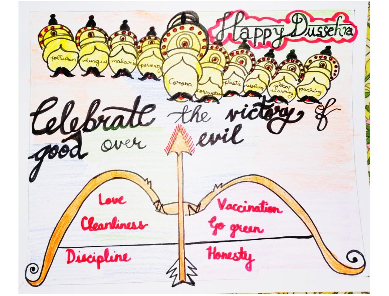SupDup Kids - Dussehra/Durga Puja Drawing (From Age 10 to... | Facebook